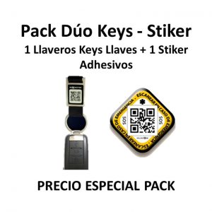 Promoción especial sos emergencia + key qr evita perder las llaves
