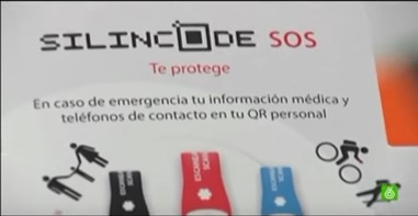 Silincode en la cadena la sexta haciendo eco de la pulsera que puede salvarte la vida sos qr emergencia
